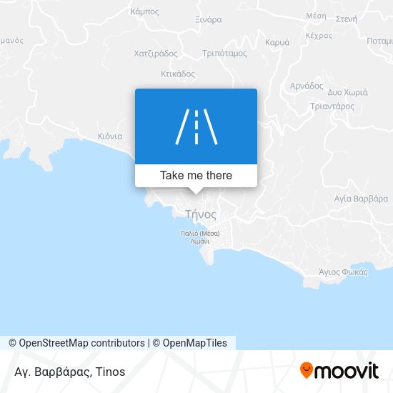 Αγ. Βαρβάρας map