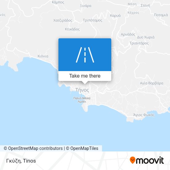 Γκύζη map