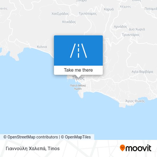 Γιαννούλη Χαλεπά map