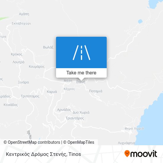 Κεντρικός Δρόμος Στενής map