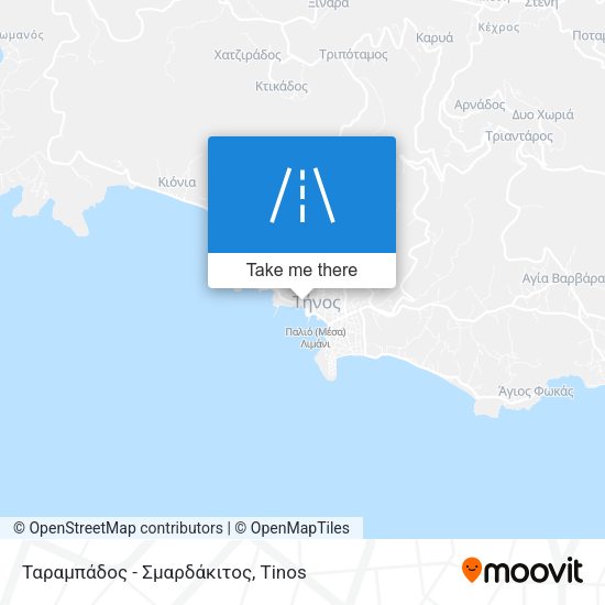 Ταραμπάδος - Σμαρδάκιτος map