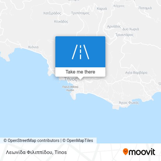 Λεωνίδα Φιλιππίδου map