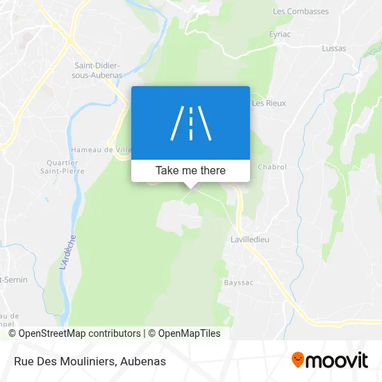 Rue Des Mouliniers map