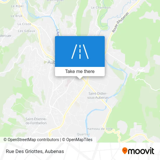 Rue Des Griottes map