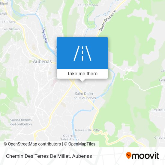 Chemin Des Terres De Millet map