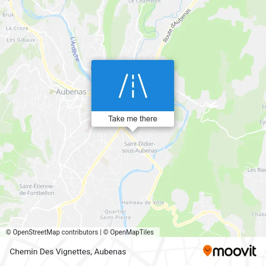 Chemin Des Vignettes map