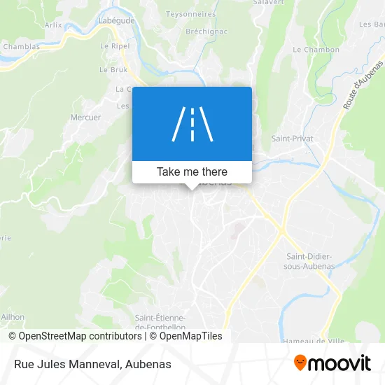 Rue Jules Manneval map