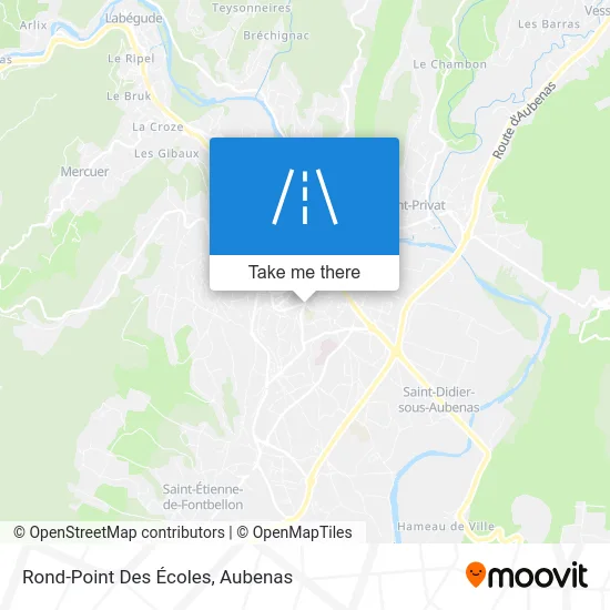 Rond-Point Des Écoles map