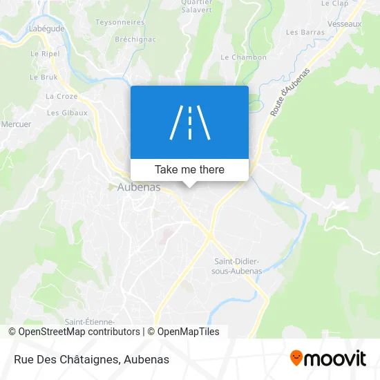 Rue Des Châtaignes map