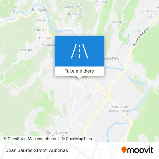 Rue Jean Jaurès map