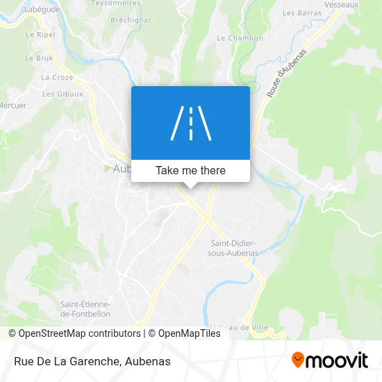 Rue De La Garenche map