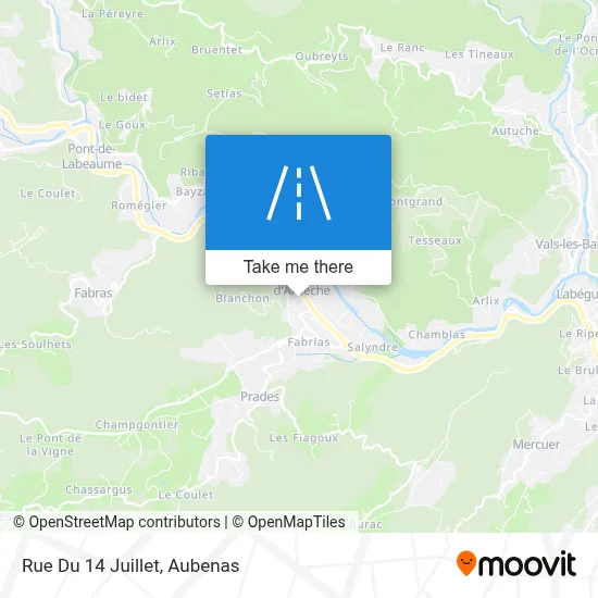 Rue Du 14 Juillet map