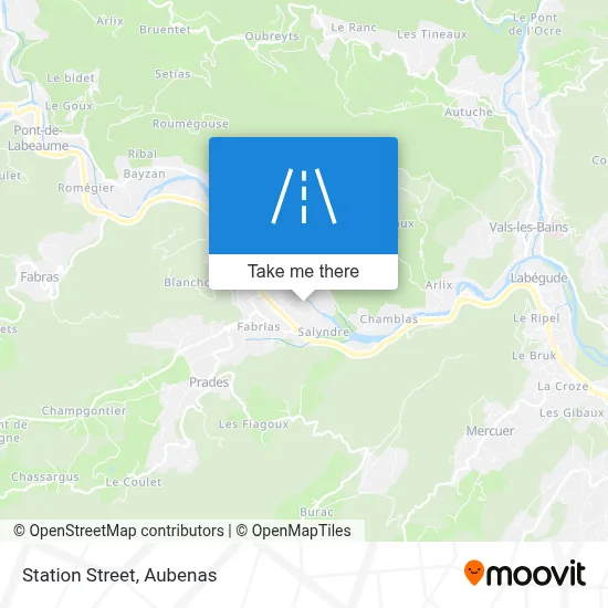 Rue De La Station map