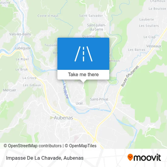 Impasse De La Chavade map