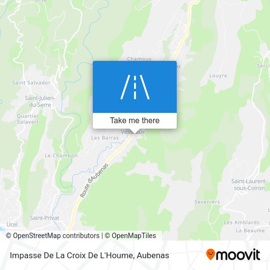 Impasse De La Croix De L'Houme map