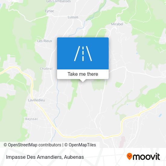 Impasse Des Amandiers map