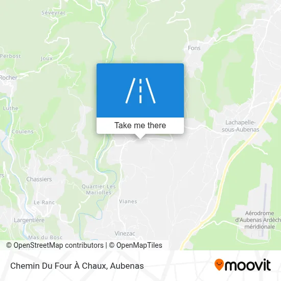 Chemin Du Four À Chaux map