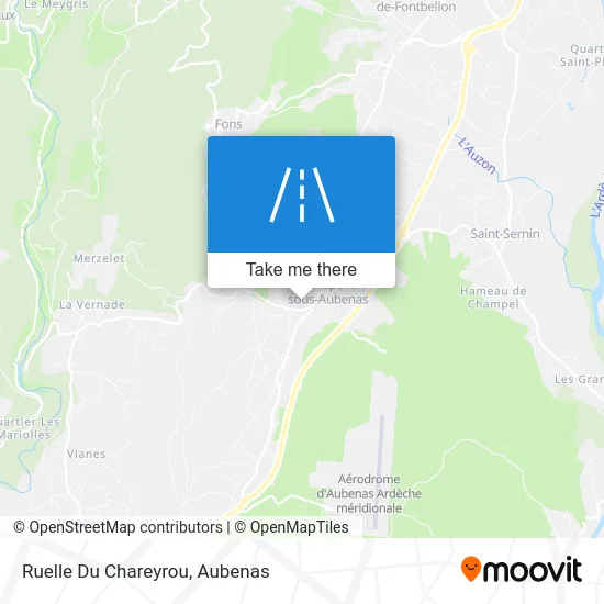 Ruelle Du Chareyrou map