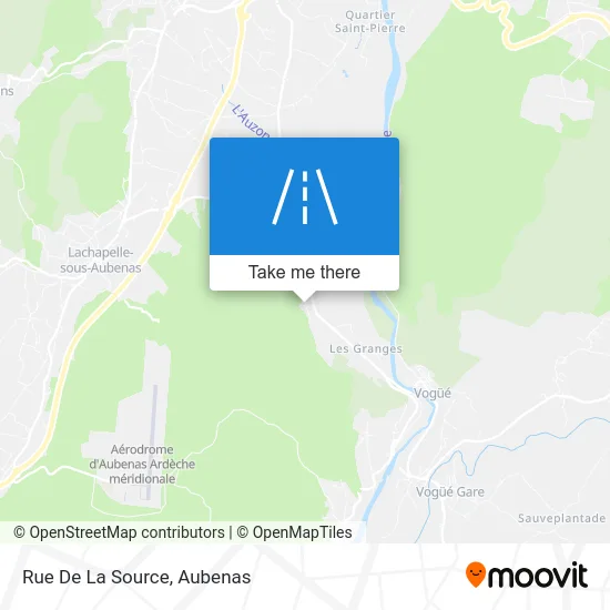 Rue De La Source map