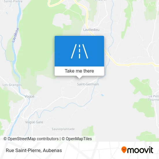 Rue Saint-Pierre map