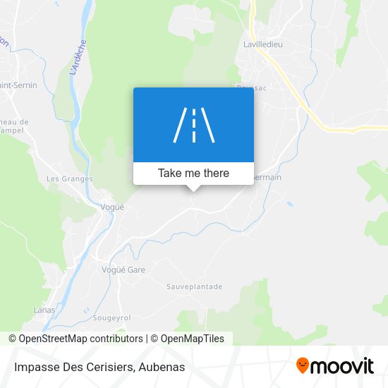 Impasse Des Cerisiers map