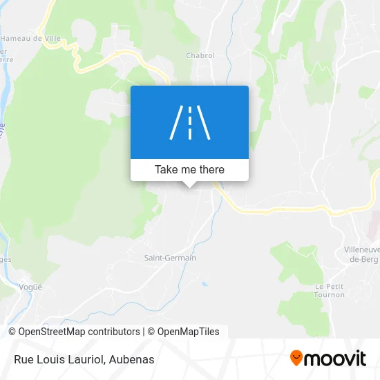 Rue Louis Lauriol map