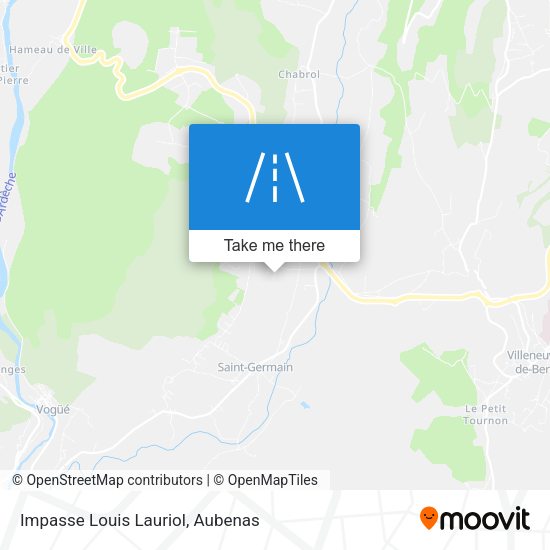 Impasse Louis Lauriol map