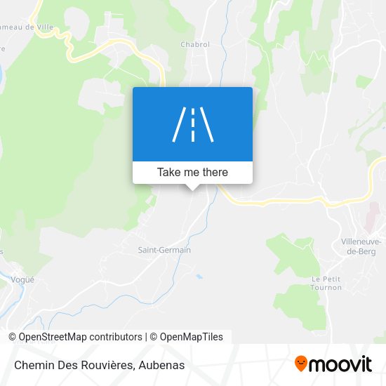 Chemin Des Rouvières map