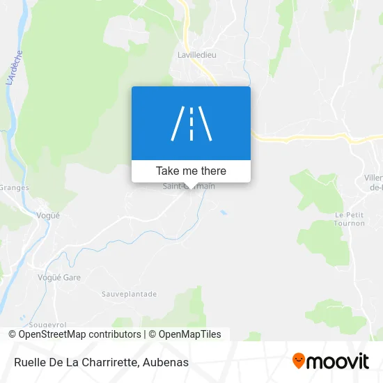 Ruelle De La Charrirette map