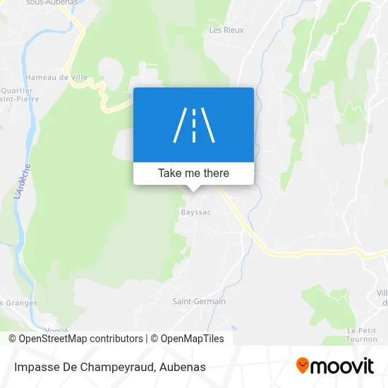 Impasse De Champeyraud map