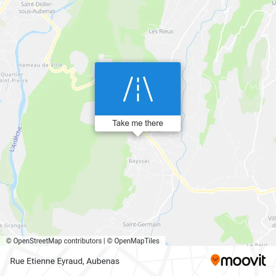 Rue Etienne Eyraud map