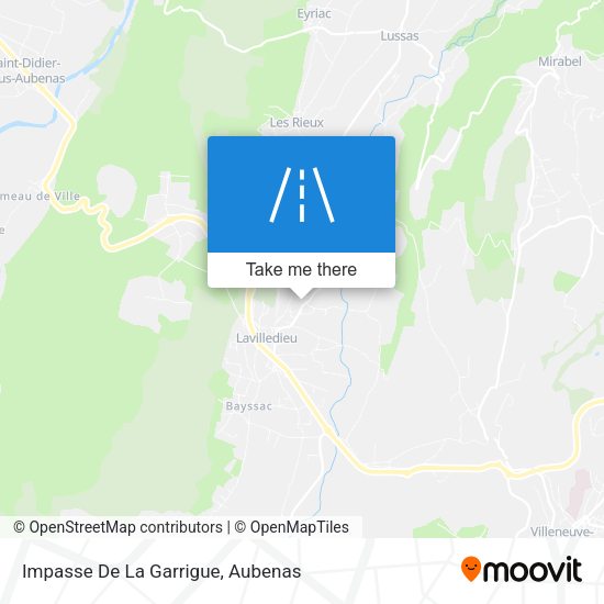 Impasse De La Garrigue map