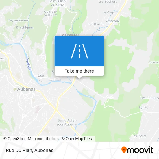 Rue Du Plan map