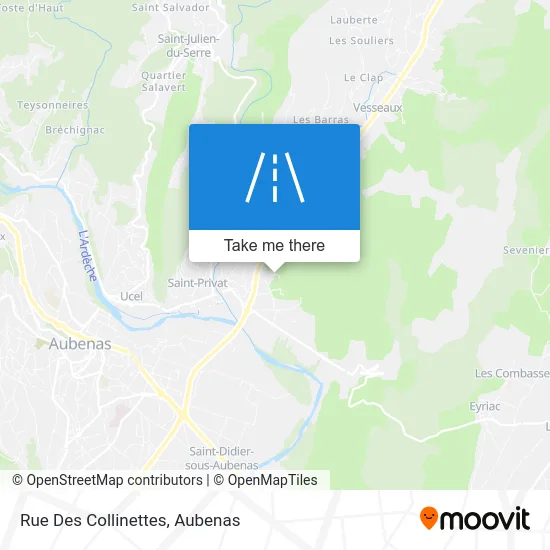 Rue Des Collinettes map