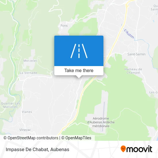 Impasse De Chabat map