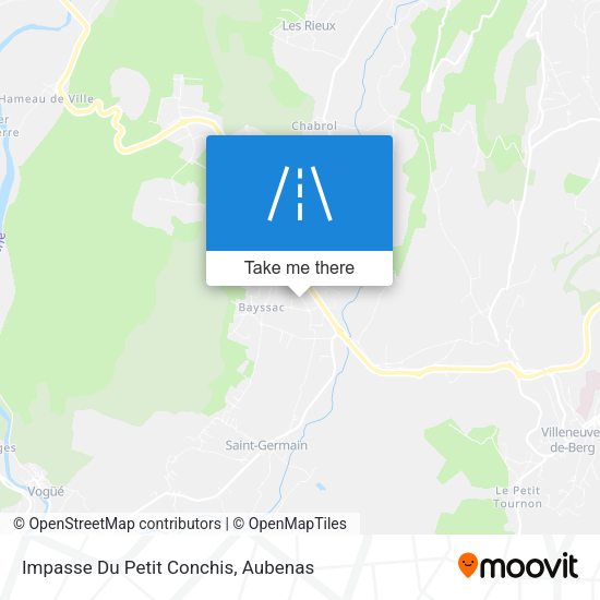 Impasse Du Petit Conchis map
