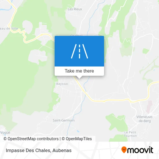 Impasse Des Chales map