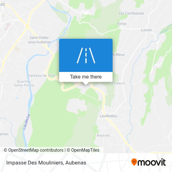 Impasse Des Mouliniers map