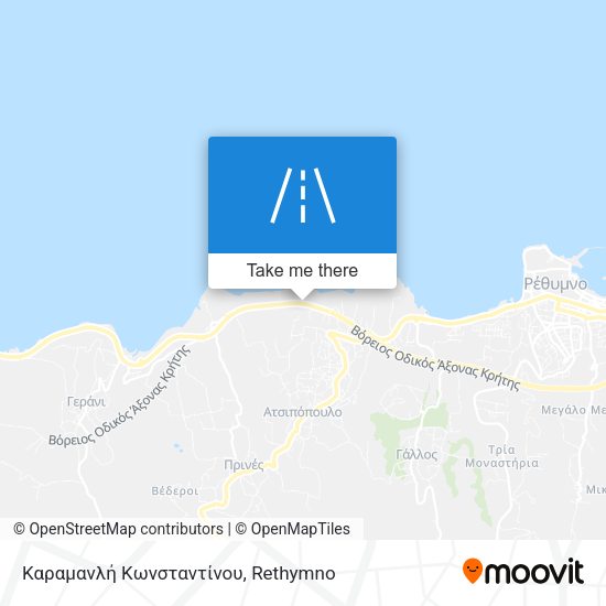 Καραμανλή Κωνσταντίνου map
