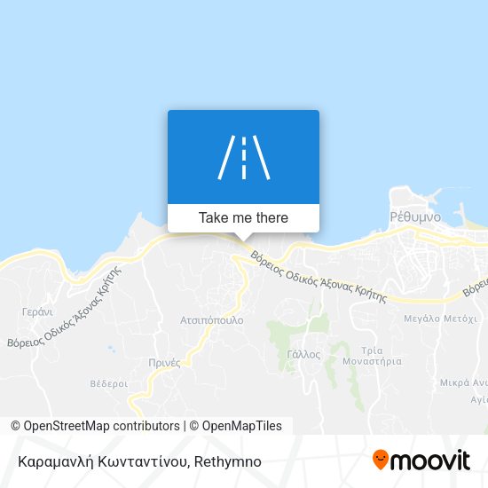 Καραμανλή Κωνταντίνου map