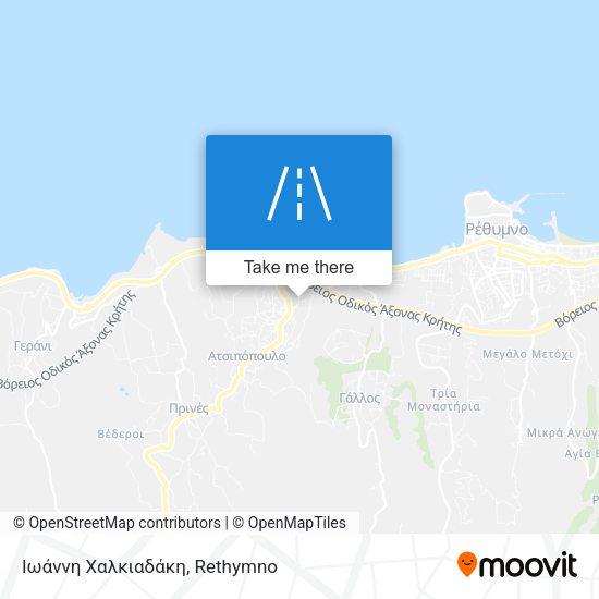 Ιωάννη Χαλκιαδάκη map