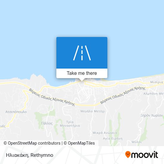 Ηλιακάκη map