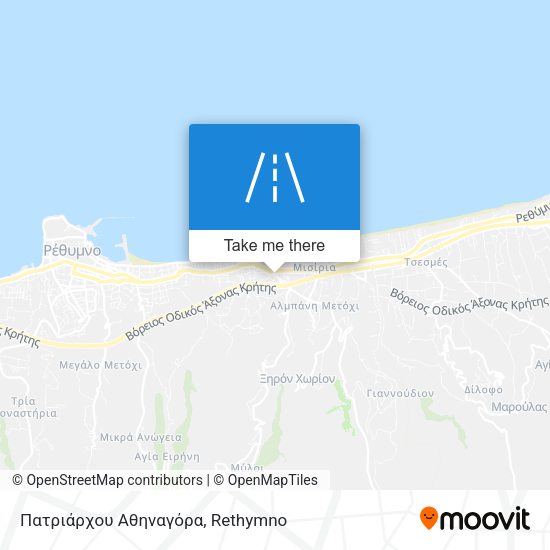 Πατριάρχου Αθηναγόρα map