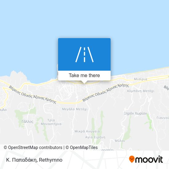 Κ. Παπαδάκη map