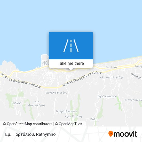 Εμ. Πορτάλιου map