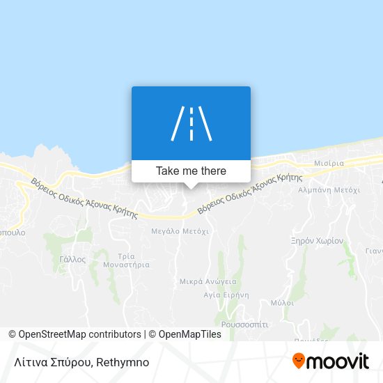 Λίτινα Σπύρου map