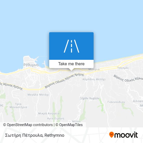 Σωτήρη Πέτρουλα map