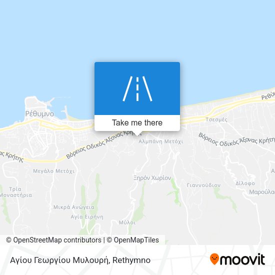 Αγίου Γεωργίου Μυλουρή map