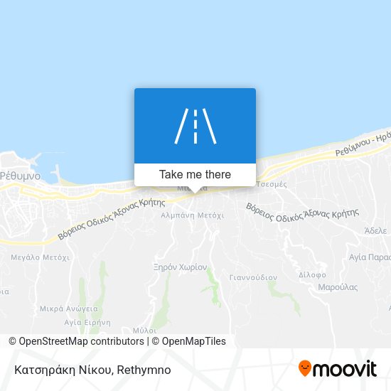 Κατσηράκη Νίκου map