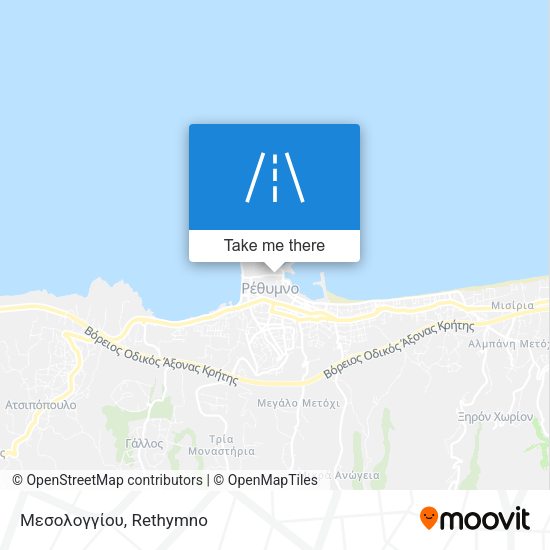 Μεσολογγίου map